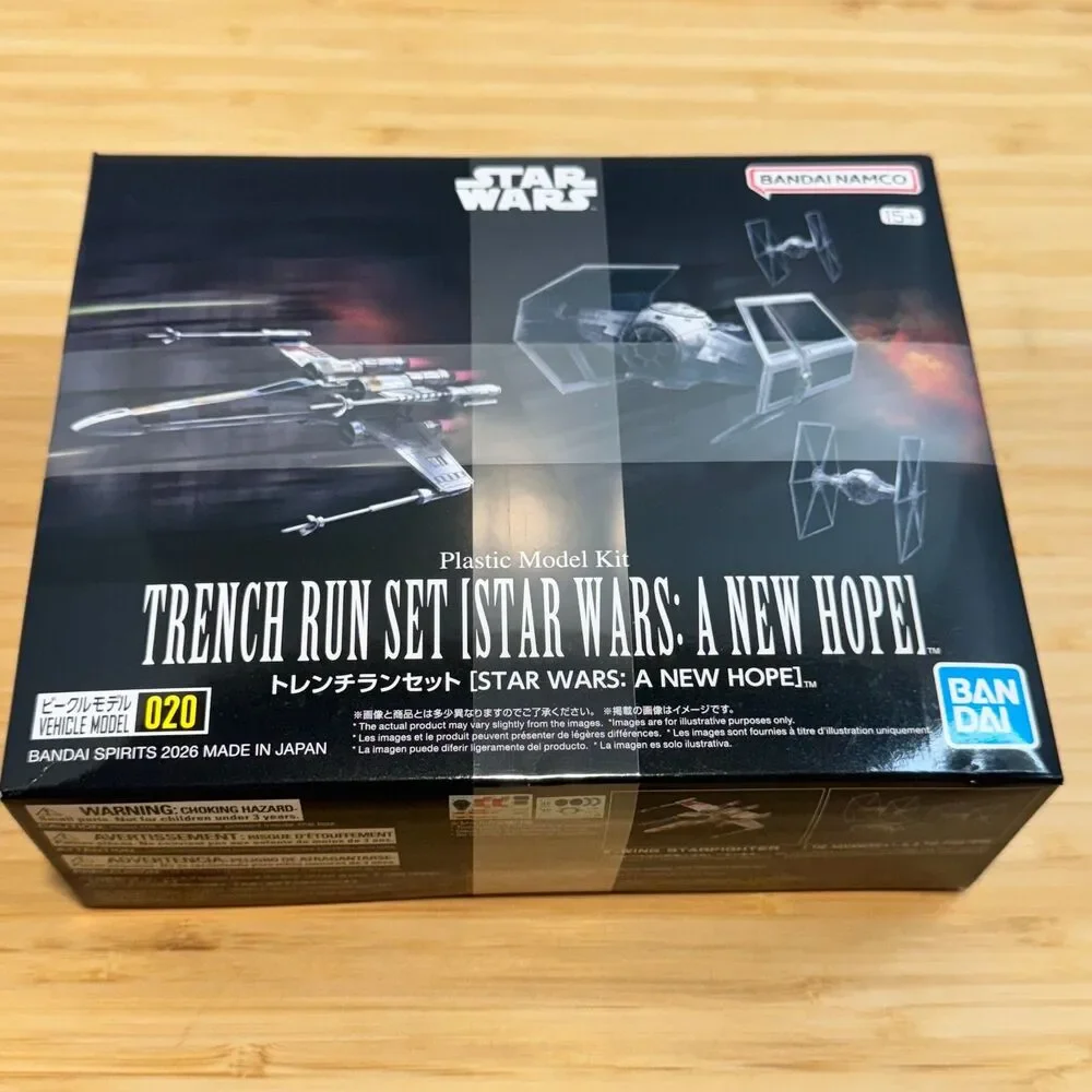 Bandai Star Wars Vehicle Model 020 Trench Run Set A New Hope NEW